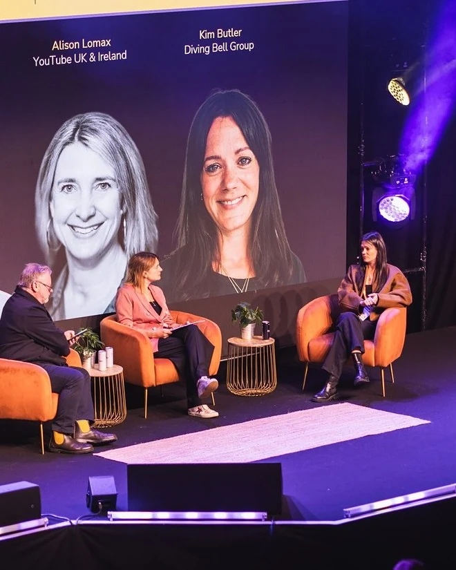 Kim Butler on a panel